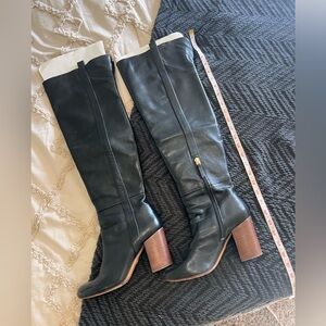 Vero Cuoio Black Heeled Boots